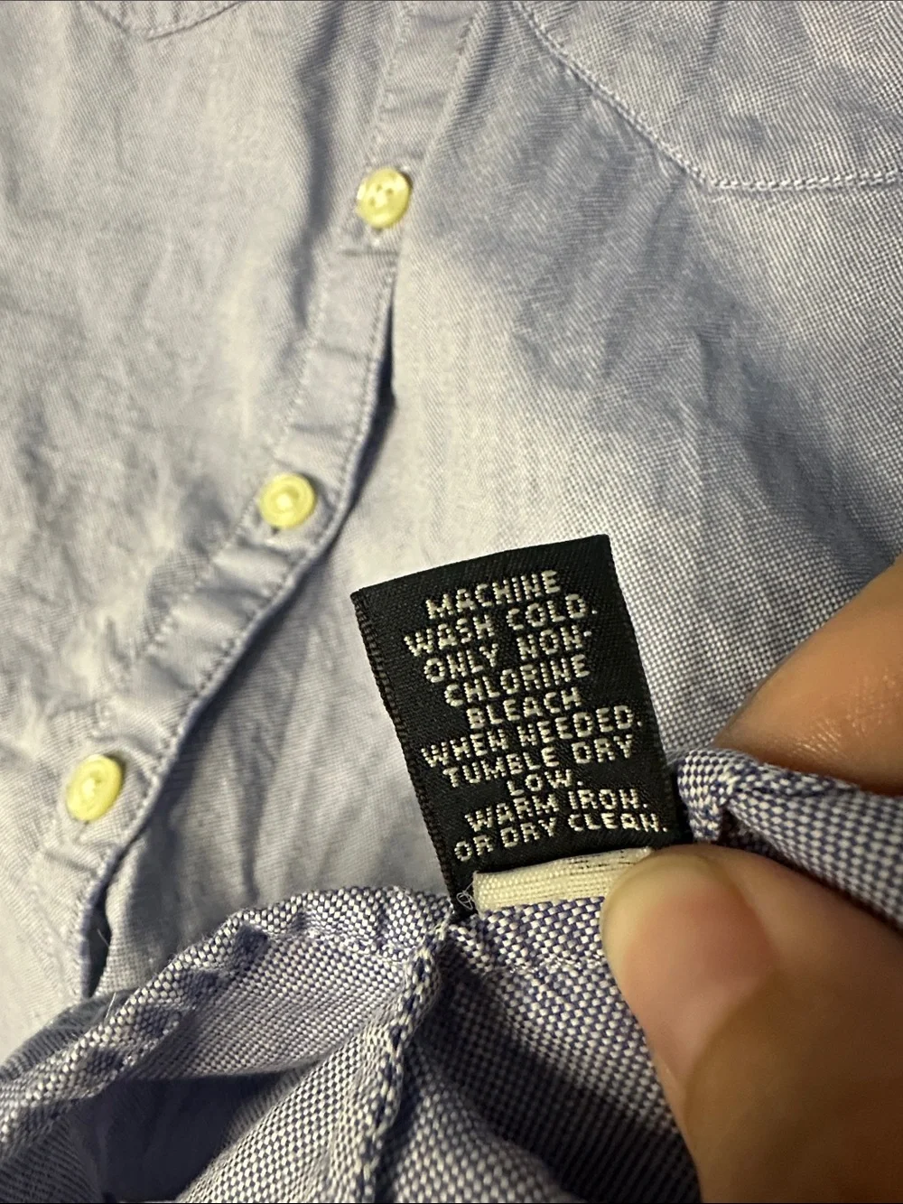 GUC Banana Republic Women’s Petite XS Light Blue Button-Down Casual Shirt - Picture 5 of 9